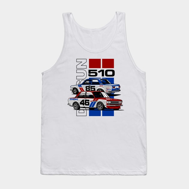 1971 Datsun 510 Trans Am Tank Top by SpeedPistion